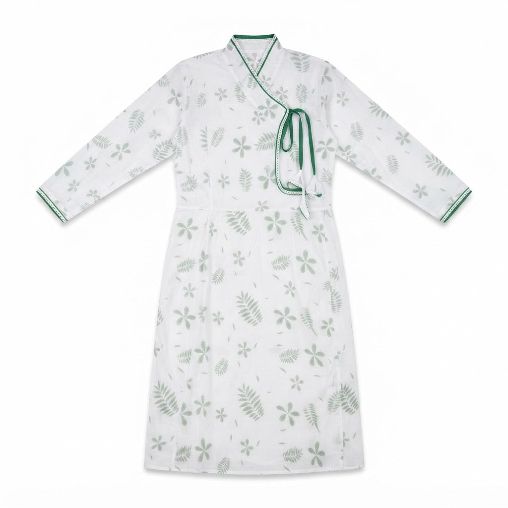 Mother 2pcs Double Zipper Gown
