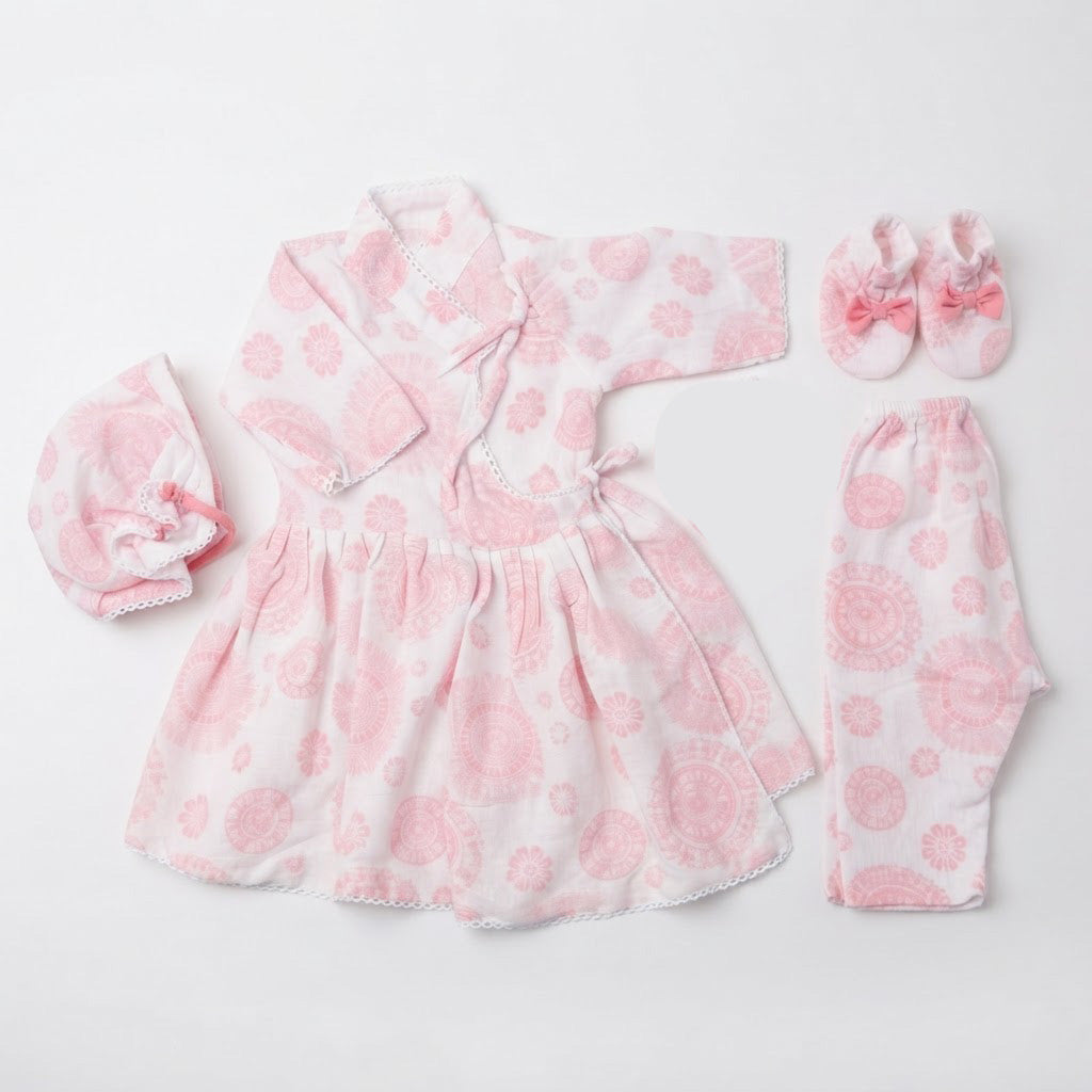 Punturo Premium 3-Layer Malmal Frock Set